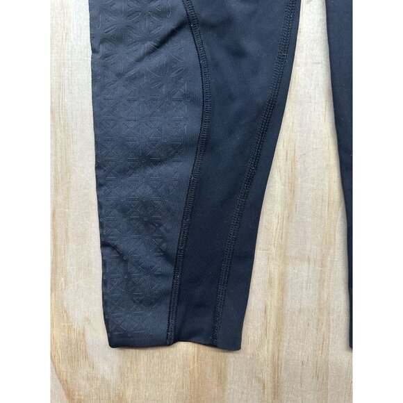 Lululemon Strength & Sweat Tight 28 Sz 6 Black Leggings Workout Activewear Mesh - Picture 5 of 7